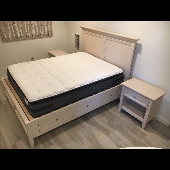 Bed set. Mattress not included. New. $3200 f Macy.